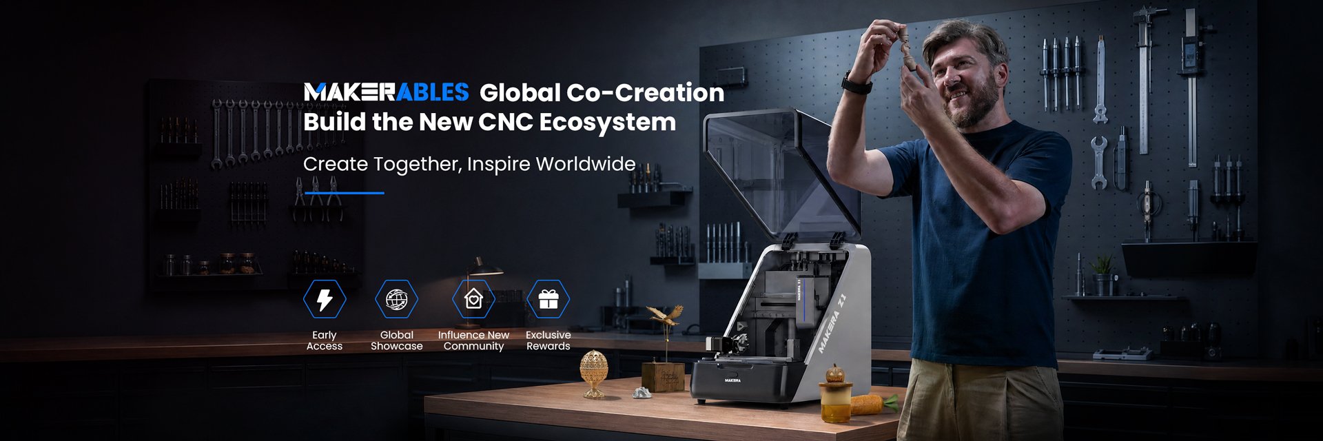 Makerables Global Co-Creation, Build the Future of CNC