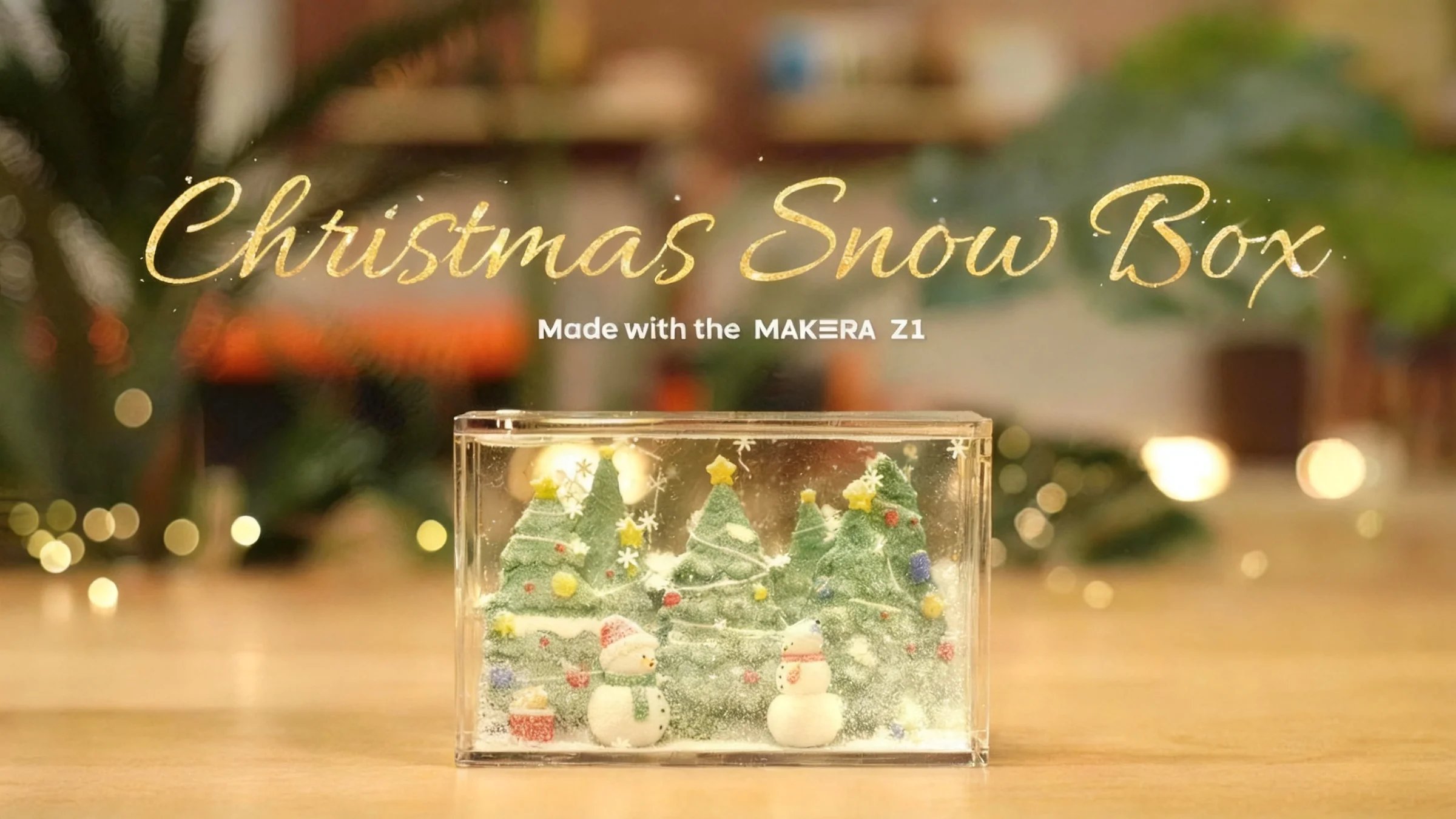 Christmas Snow Globe