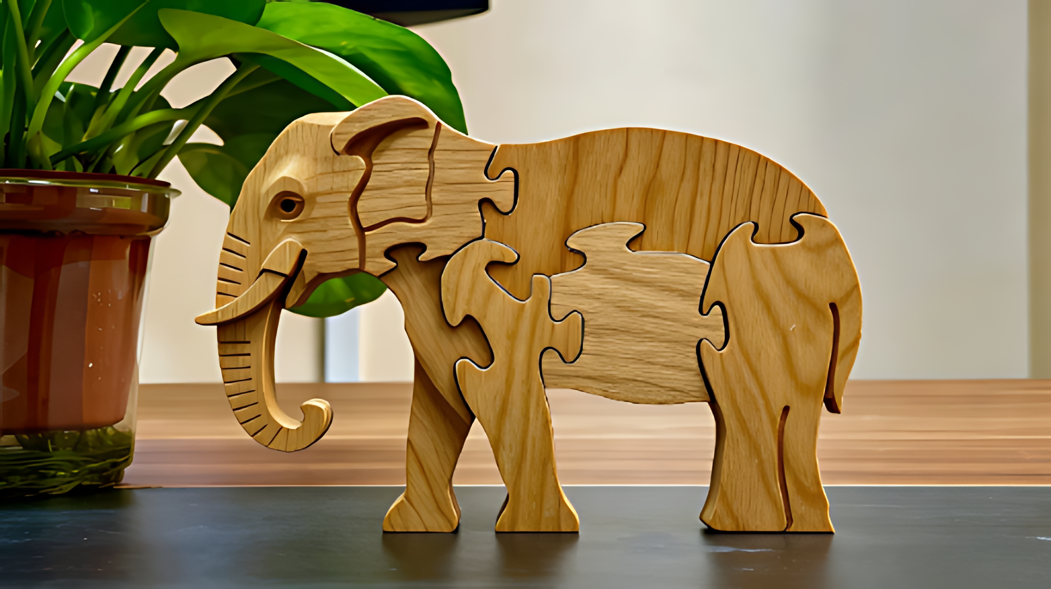 Rompecabezas de animales Elefante