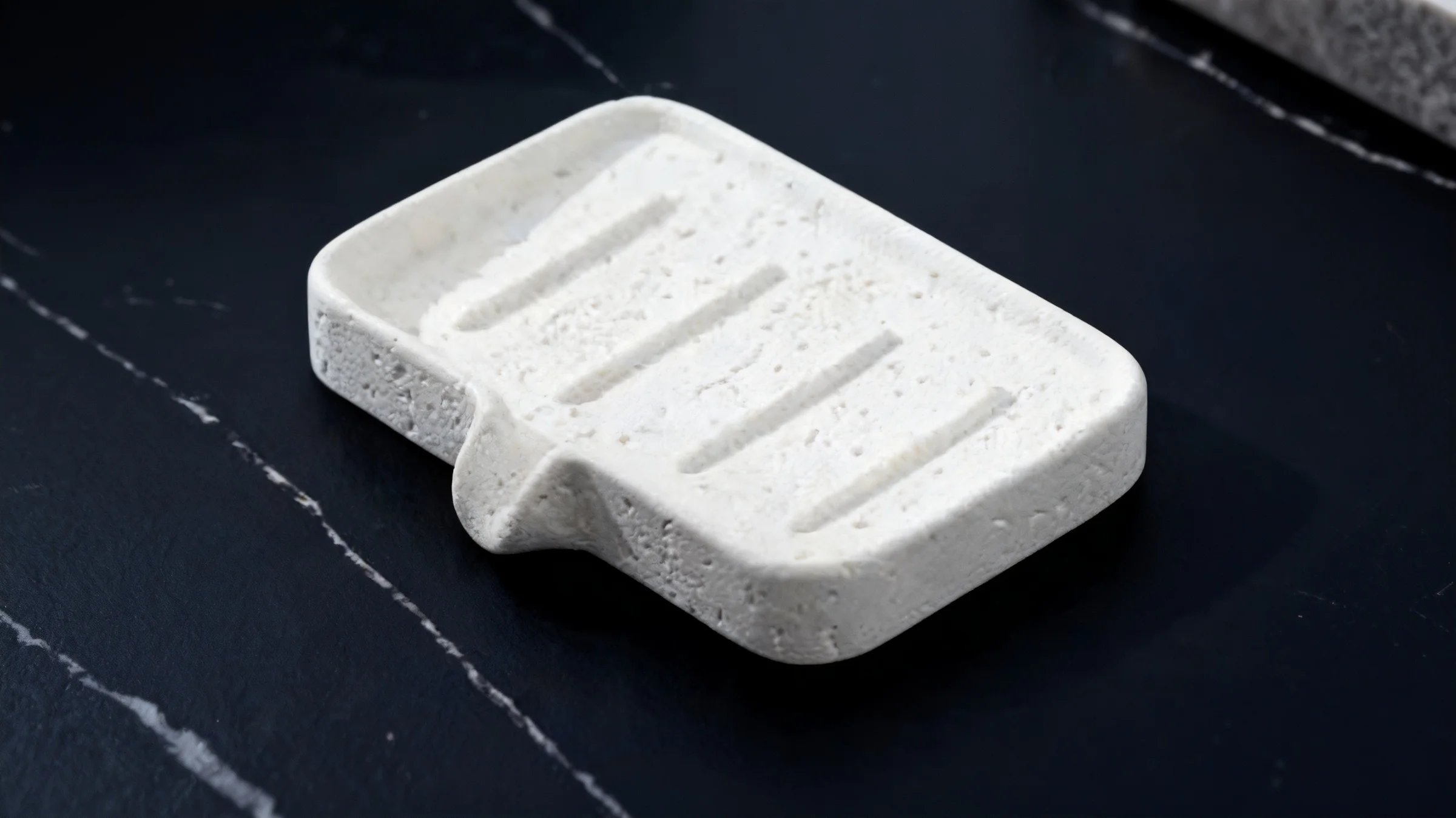Travertine Texture Soap Box