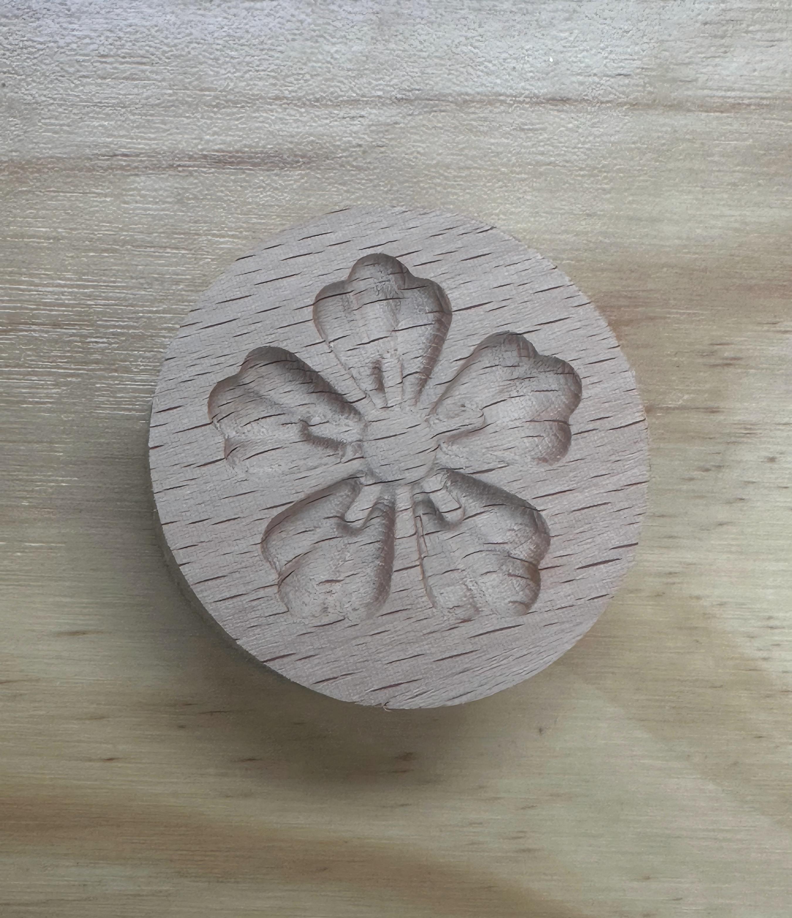Molde para pasteles con diseño floral estilo Tang