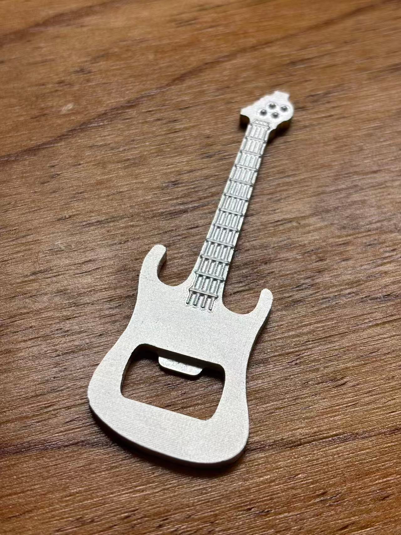 Guitar bottle opener