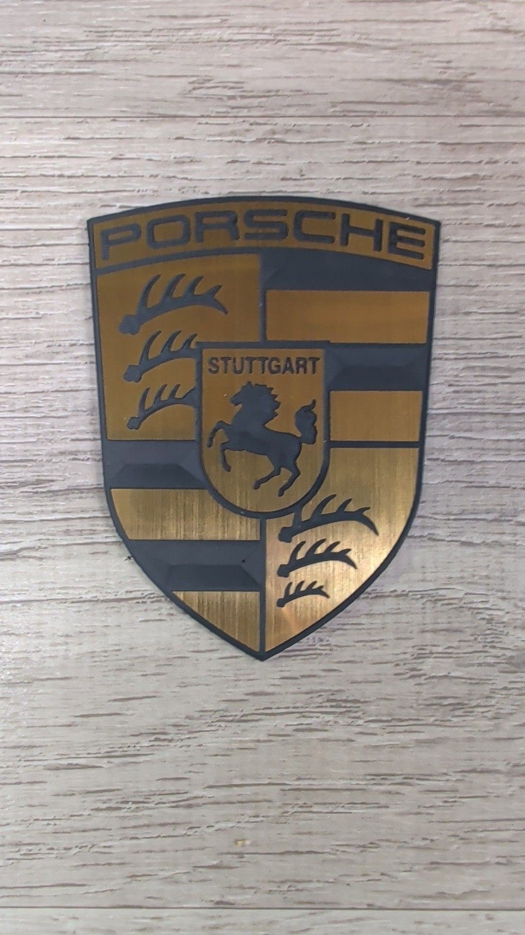 Logotipo de coche P de ABS bicolor