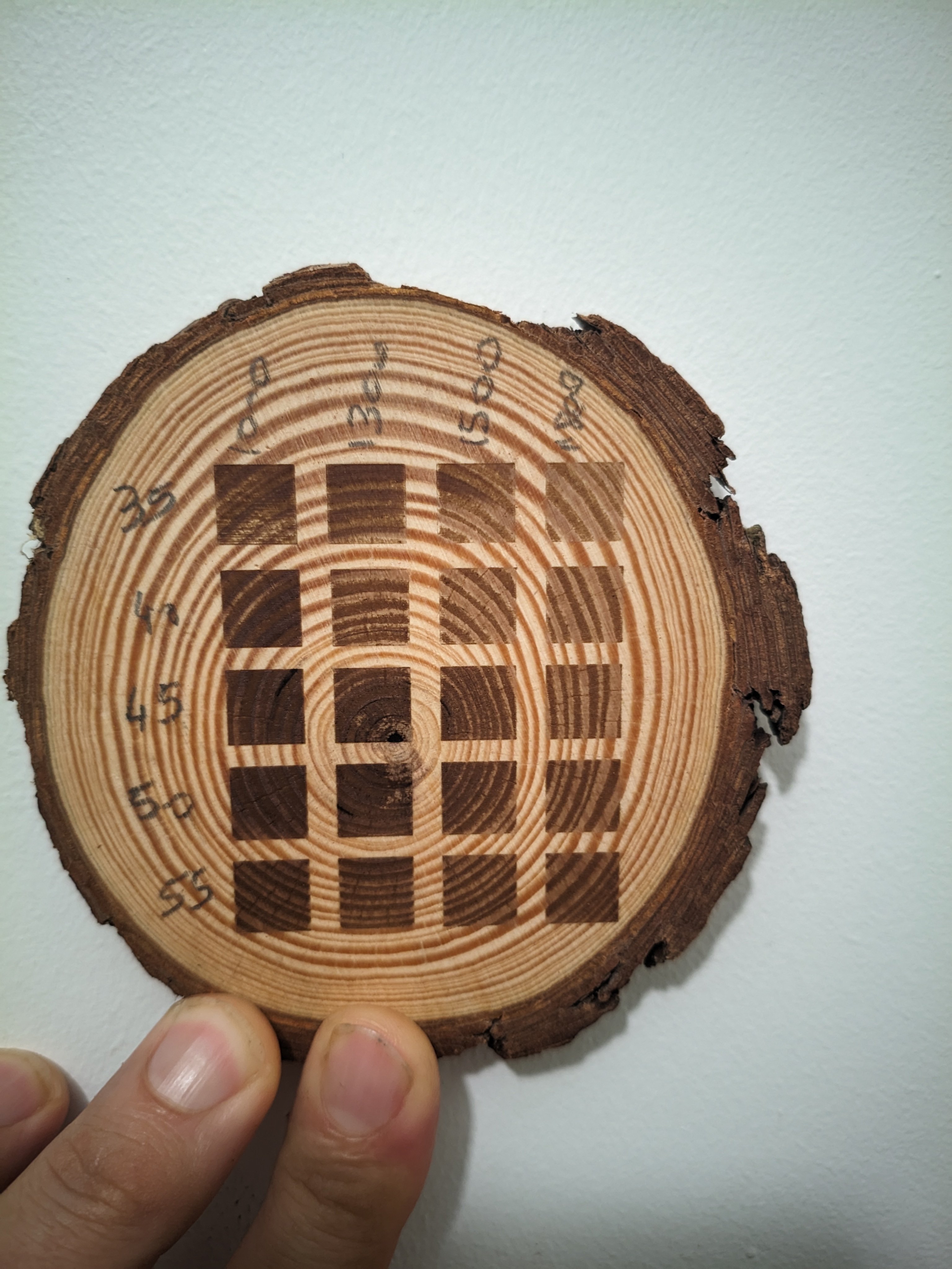 Makera 5W Laser - Calibration file (soft wood)