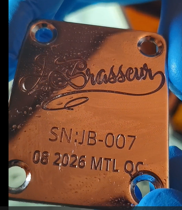 ID Plate - Electric guitar