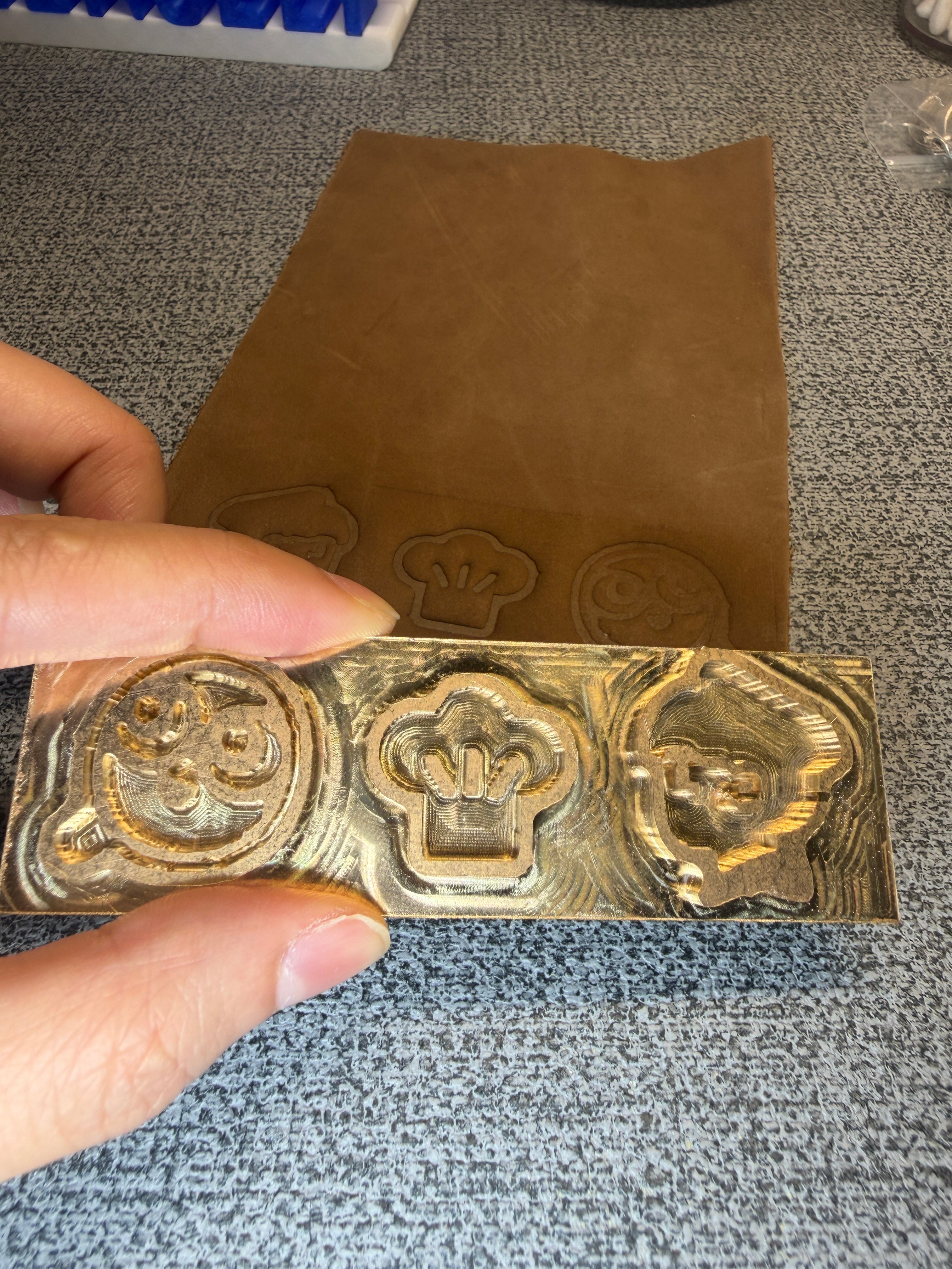 Coco Bakery Brass Embossing Stamp