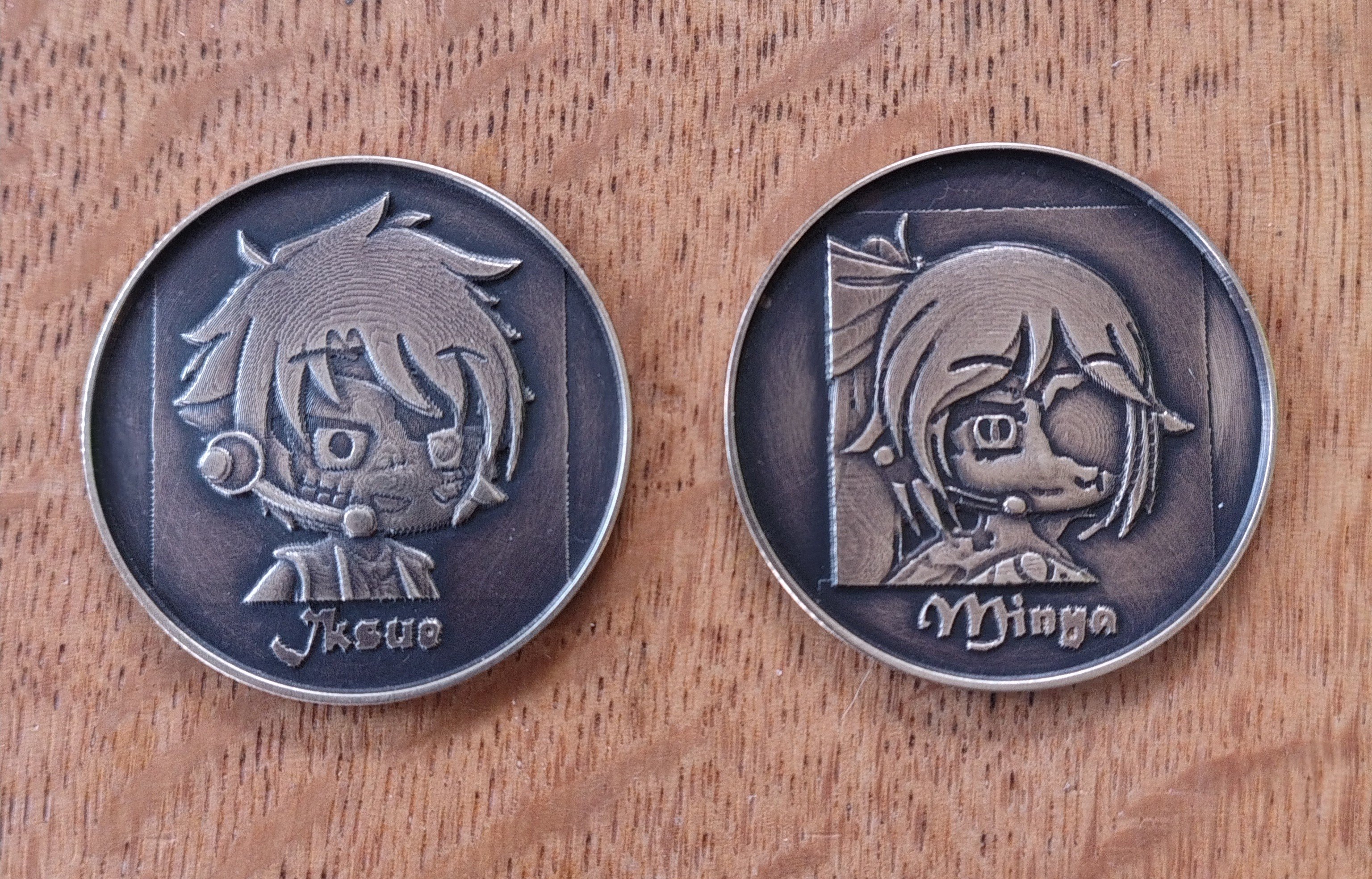 Iksue e Minya coin