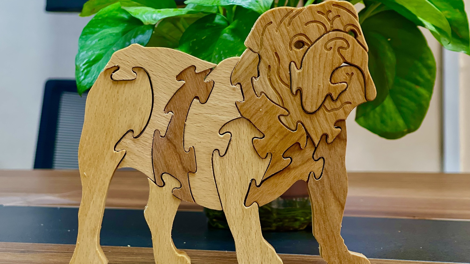 Rompecabezas de animales Shar Pei