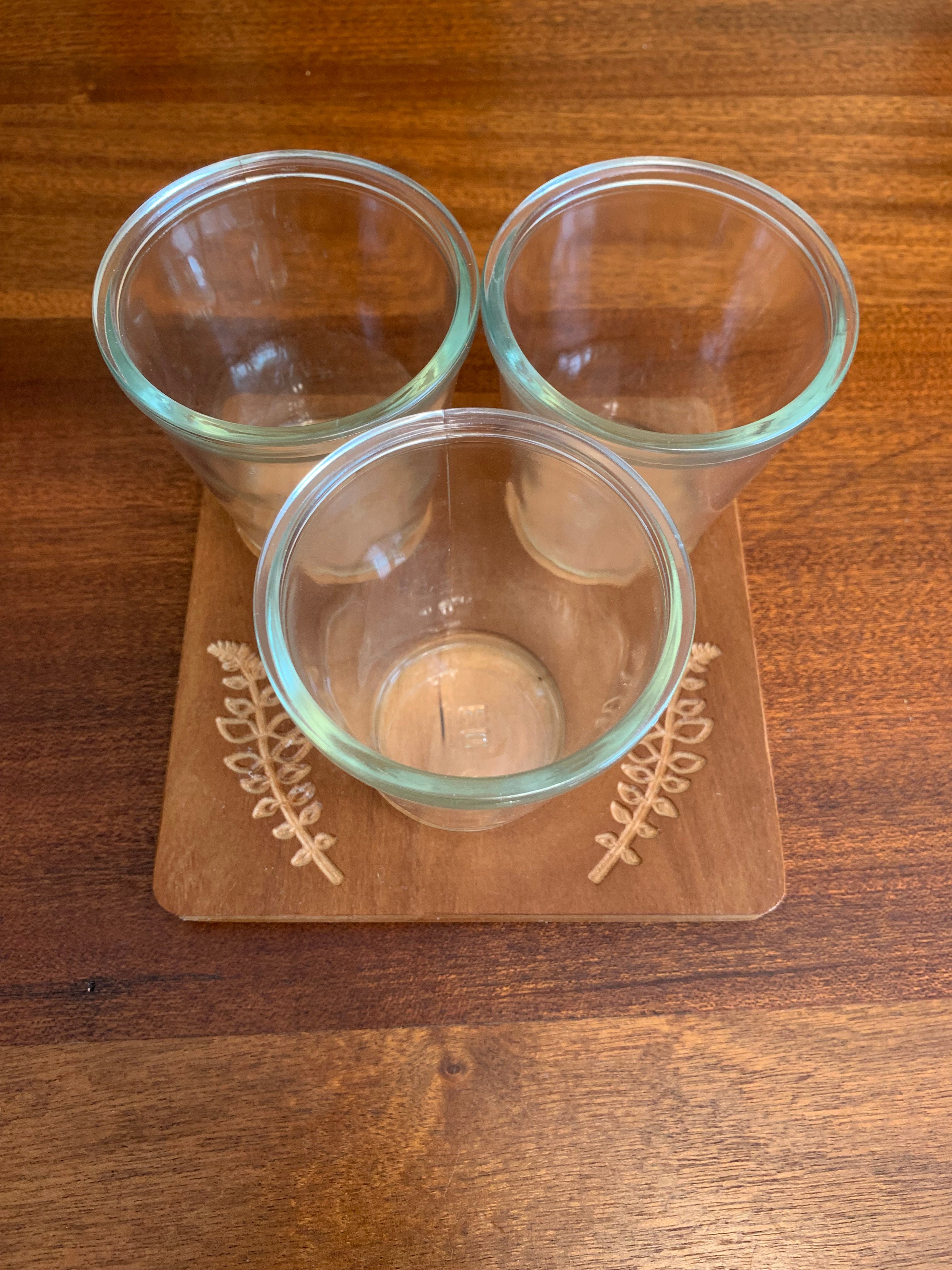 Serving tray for drink samples, desserts, or condiments
