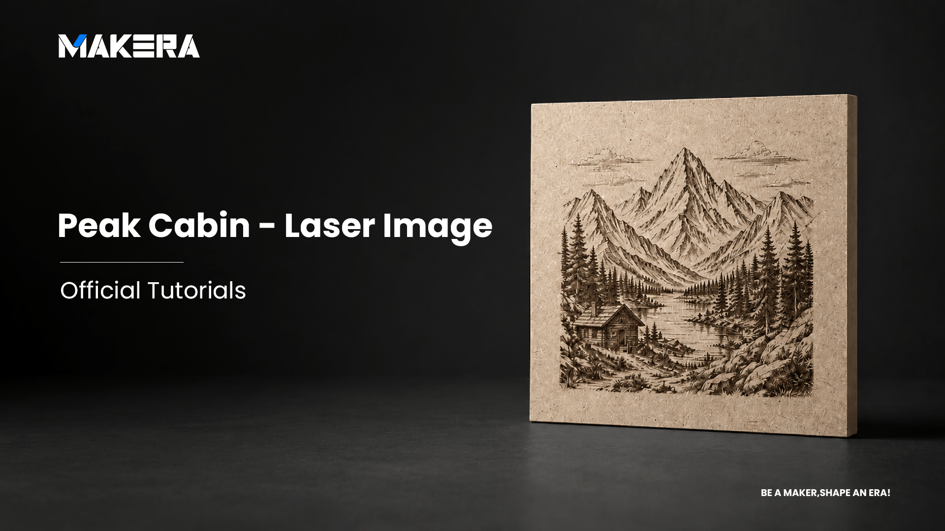 Peak Cabin - Laser Image