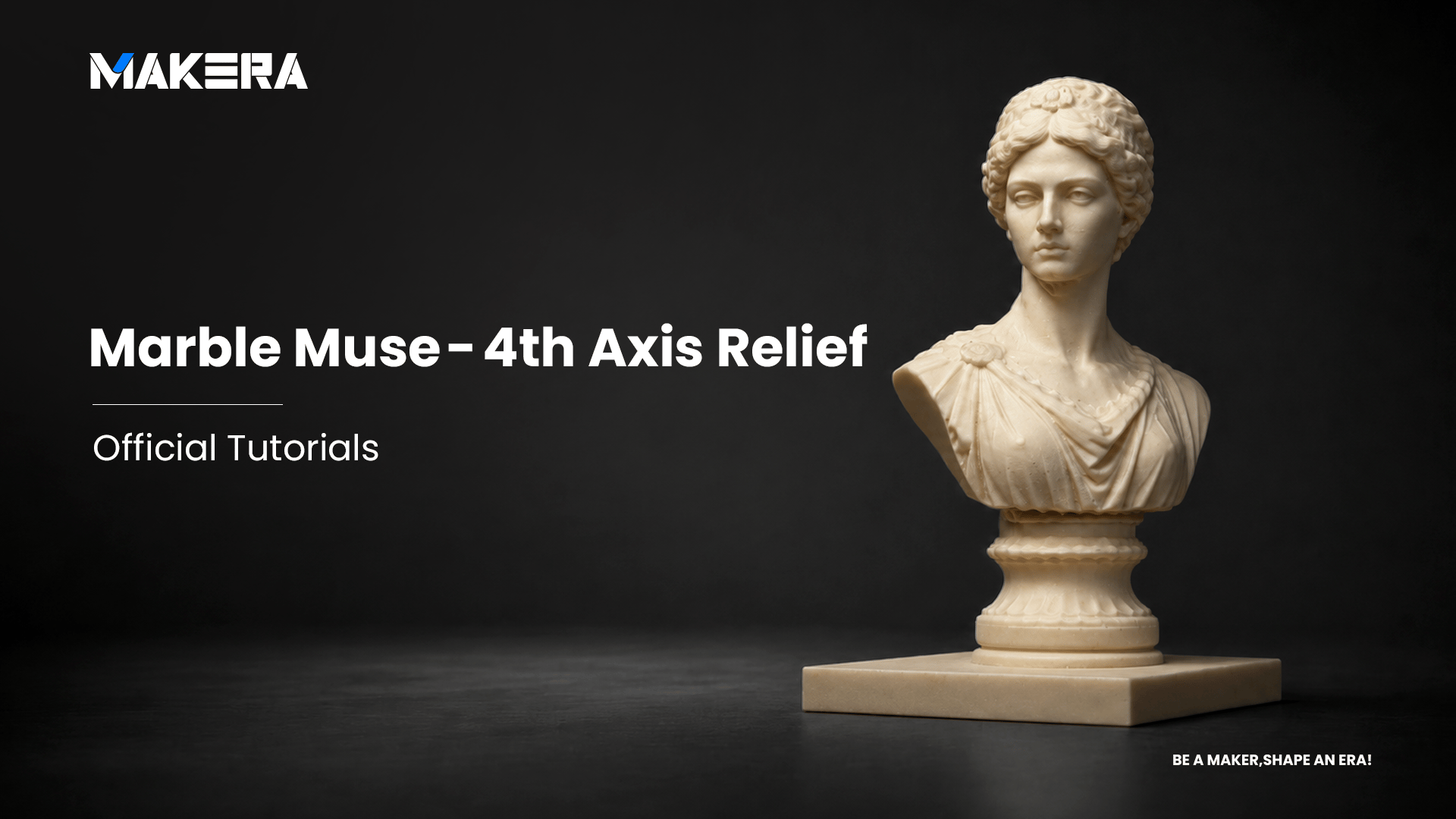 Marble Muse - 4th Axis Relief