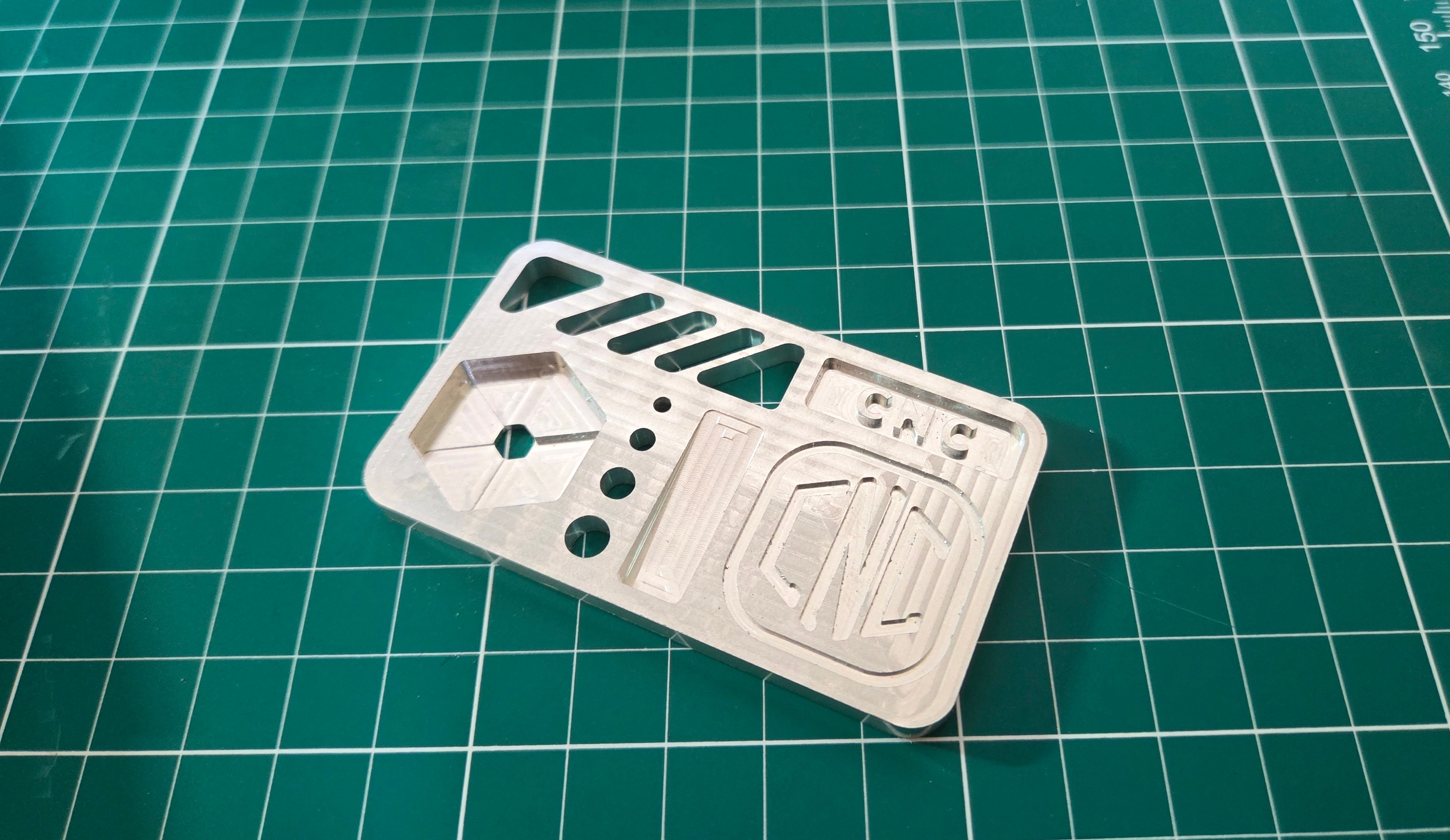 CNC Accuracy Test Sample