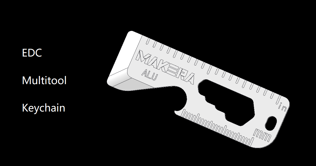 EDC Multitool Keychain