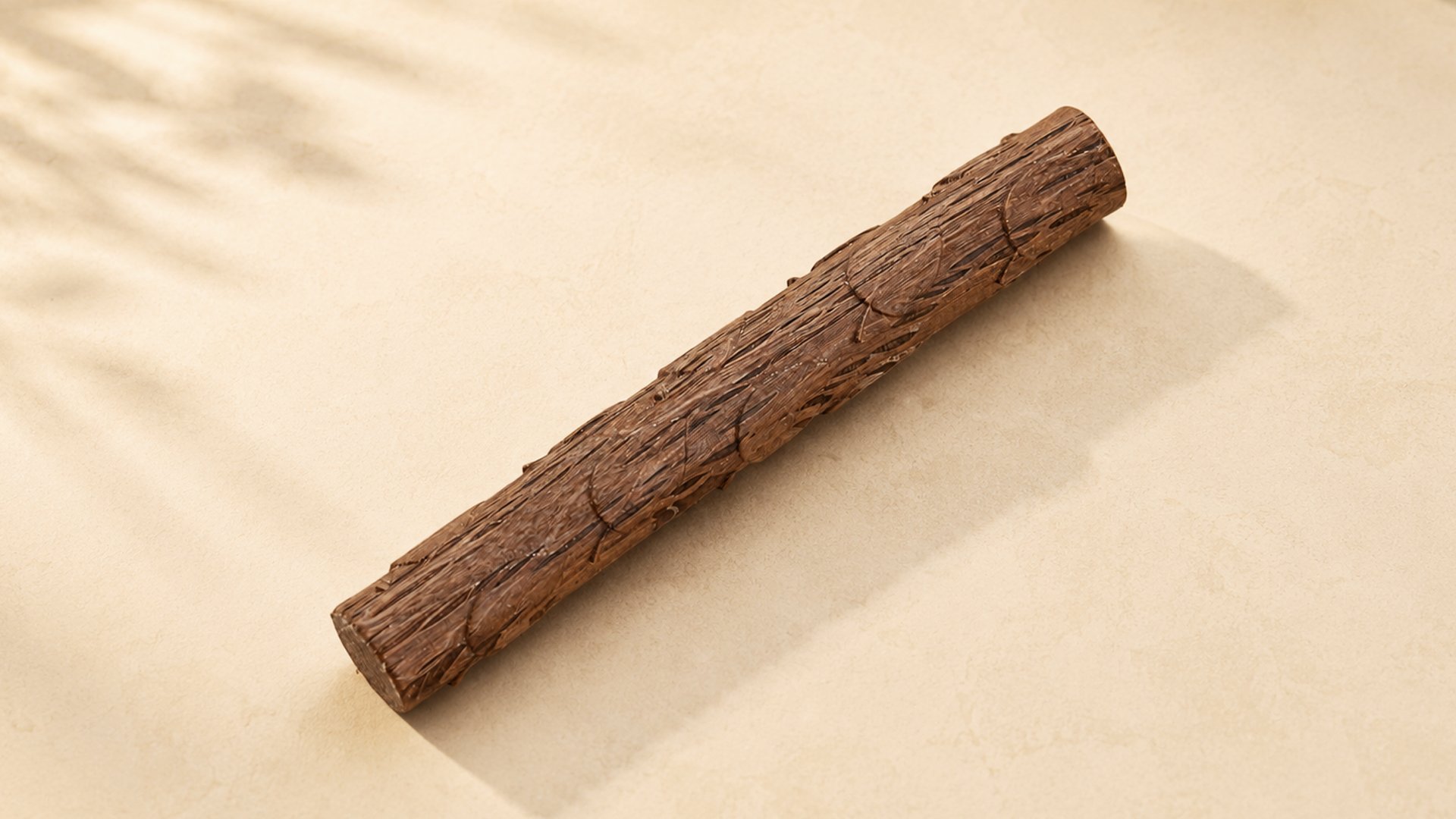 Embossed Leaf Pottery Texture Clay Roller