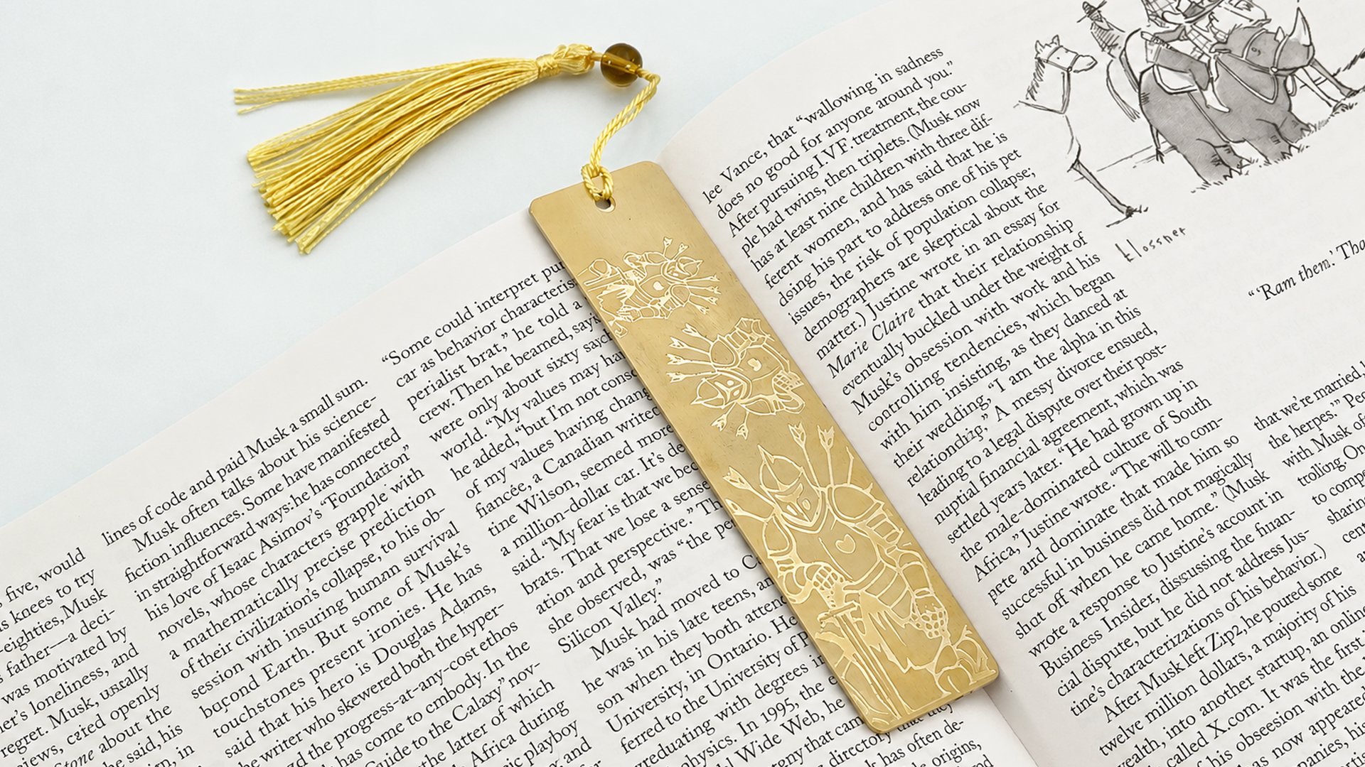 Knight Bookmark