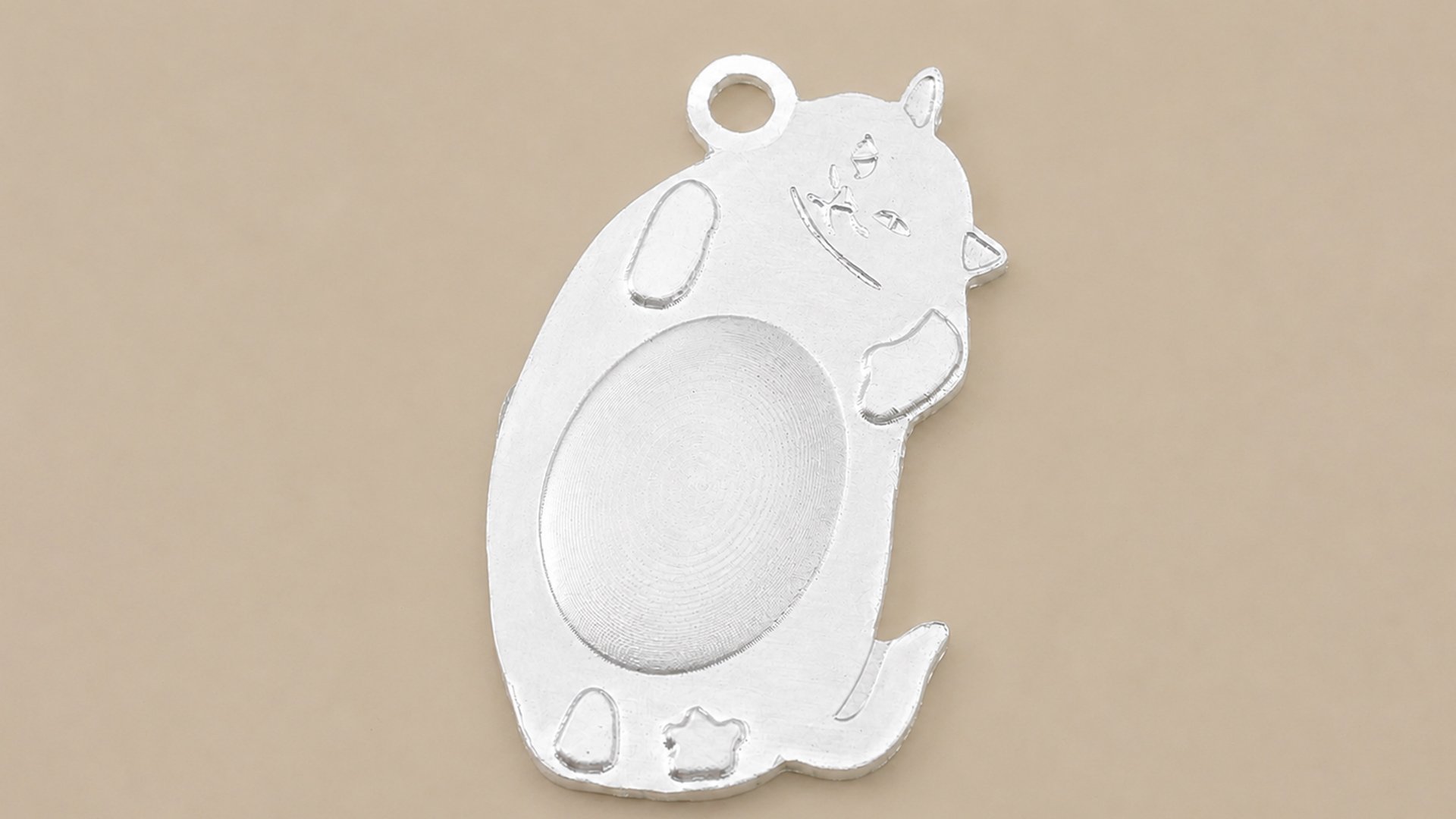Chubby Cat Keychain