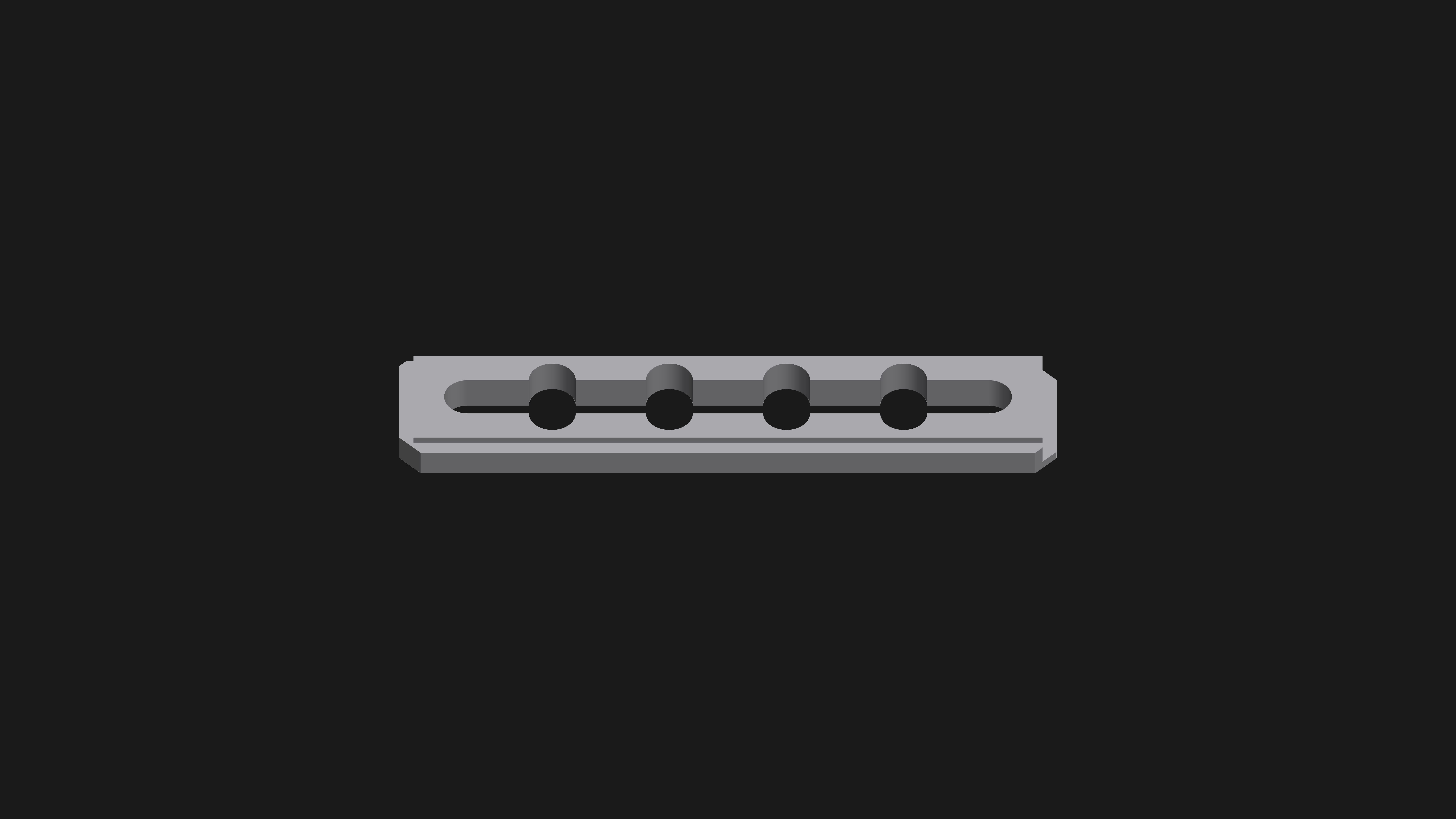 Extended top pressure plate