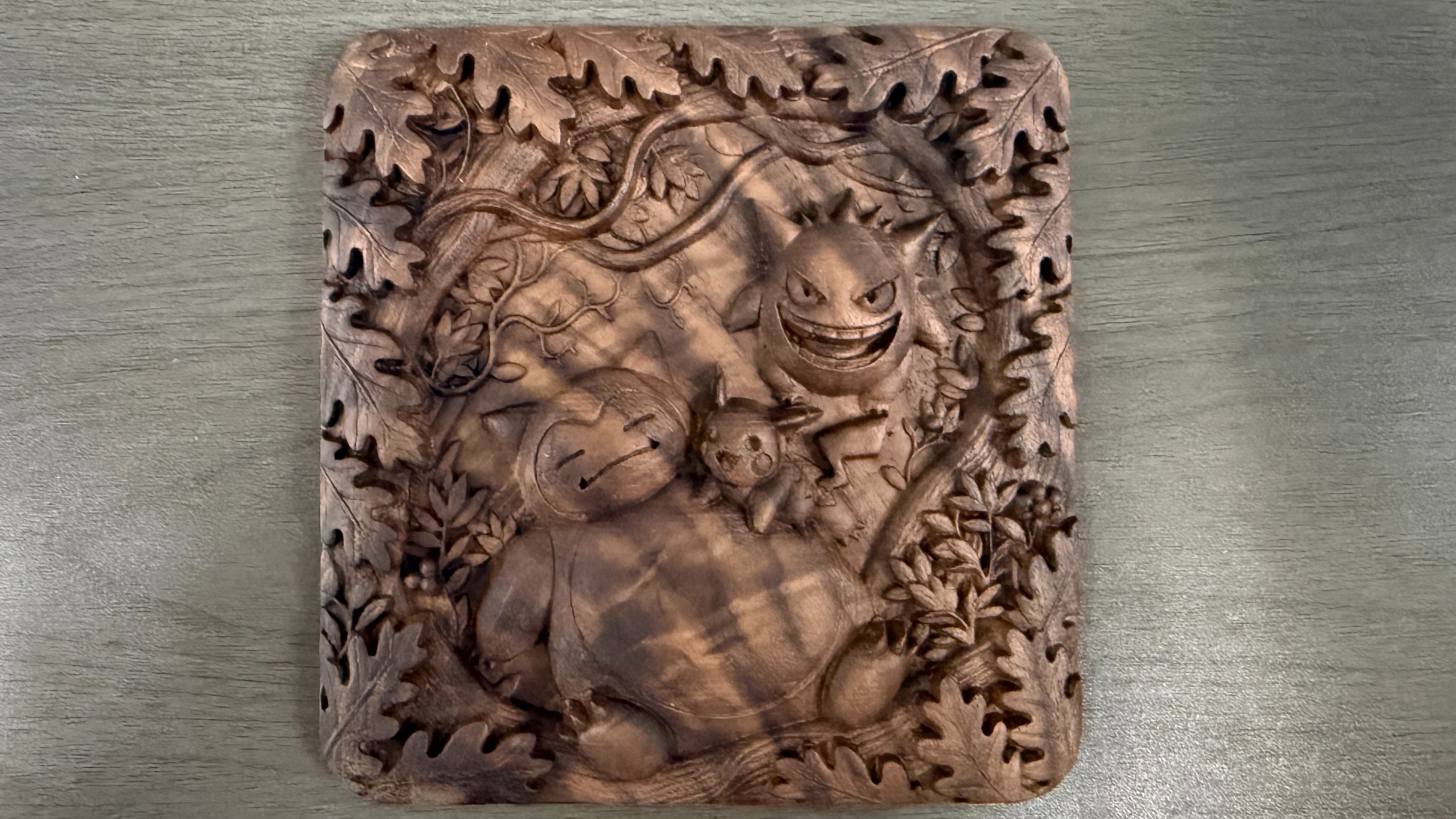 Pokemon Forest Relief 2.0 – Gengar, Snorlax & Pikachu