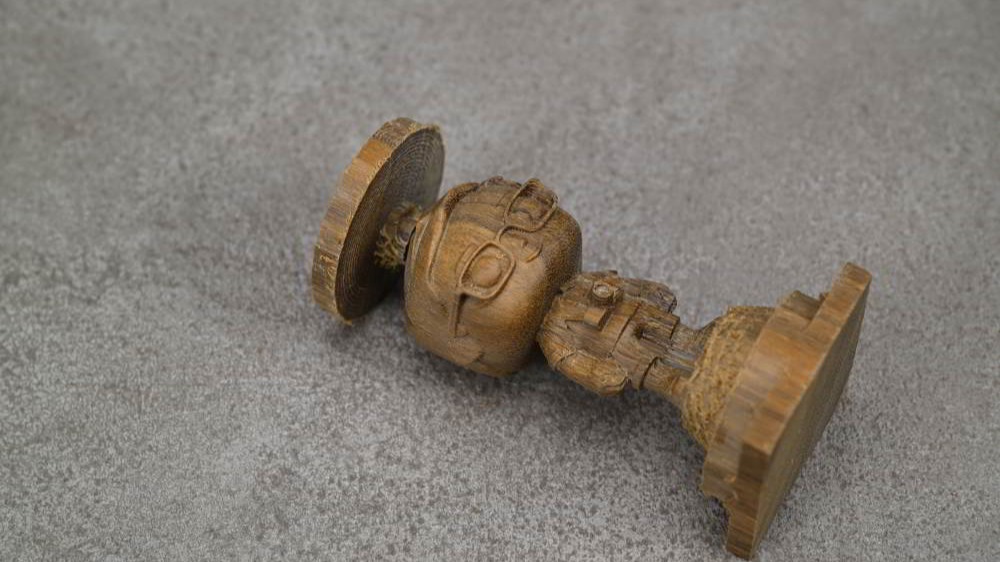 From Photo to Wood Sculpture | My 4-Axis CNC Learning Journey