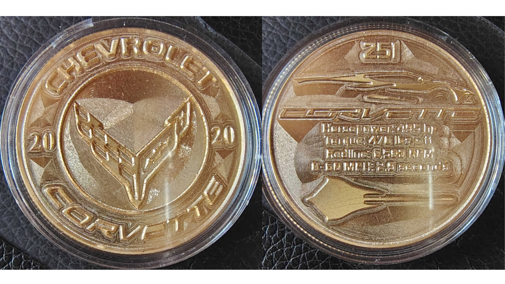 C8 Corvette Coin